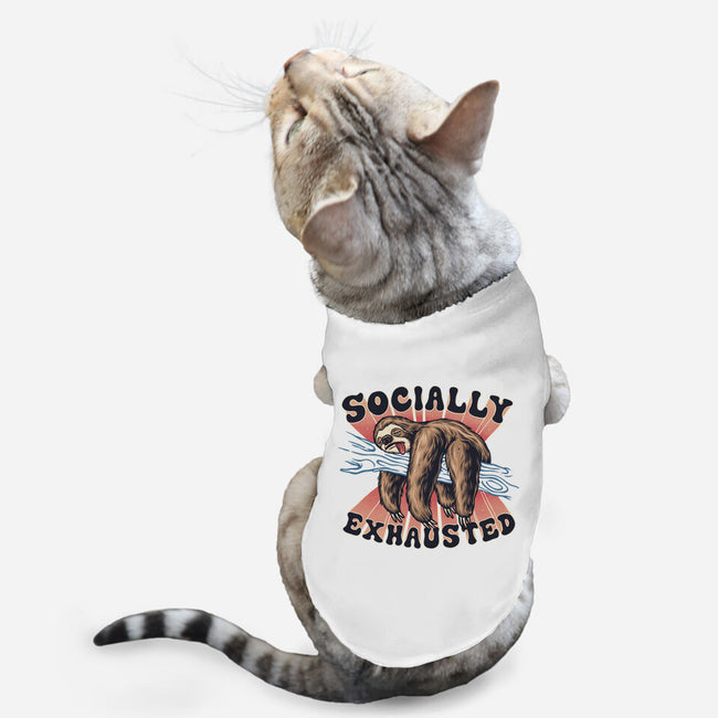 Socially Exhausted-Cat-Basic-Pet Tank-momma_gorilla