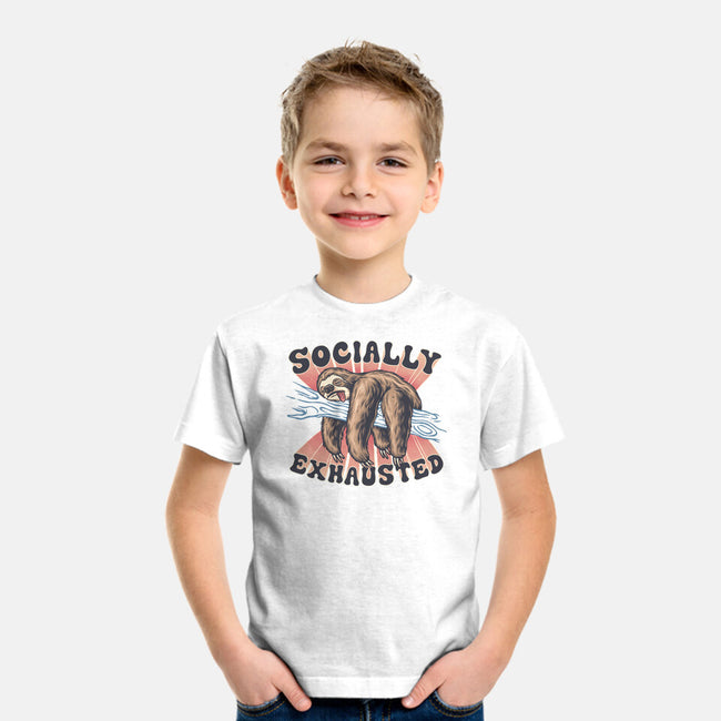 Socially Exhausted-Youth-Basic-Tee-momma_gorilla