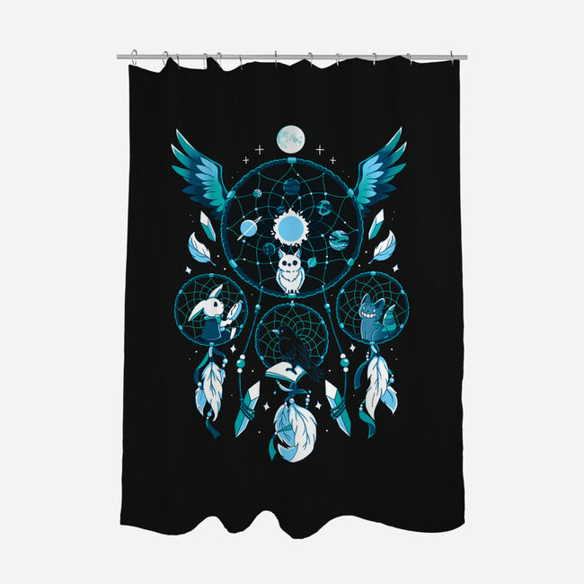 Magic DreamCatcher-None-Polyester-Shower Curtain-Vallina84