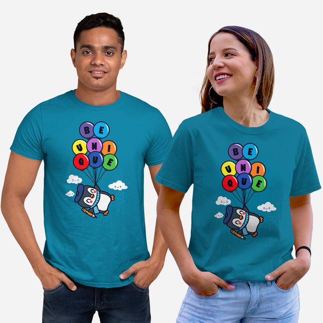 Unique Penguin-Unisex-Basic-Tee-Boggs Nicolas