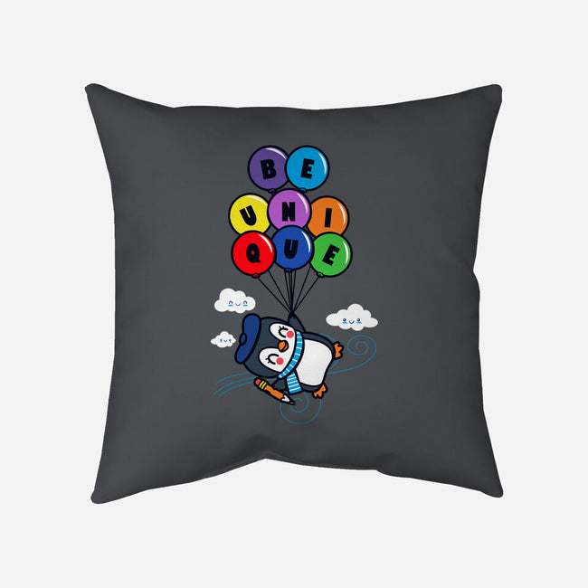 Unique Penguin-None-Removable Cover-Throw Pillow-Boggs Nicolas