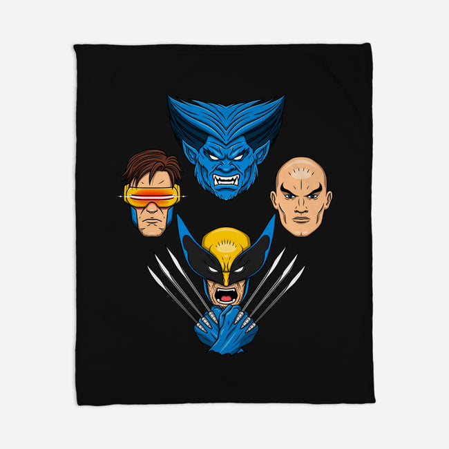 Mutant Rhapsody-None-Fleece-Blanket-drbutler