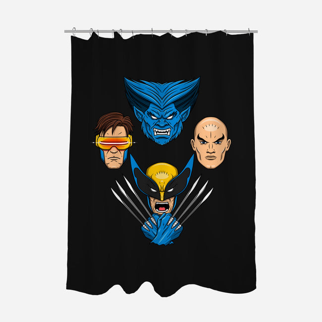 Mutant Rhapsody-None-Polyester-Shower Curtain-drbutler