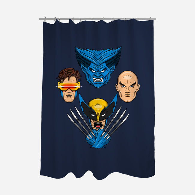 Mutant Rhapsody-None-Polyester-Shower Curtain-drbutler