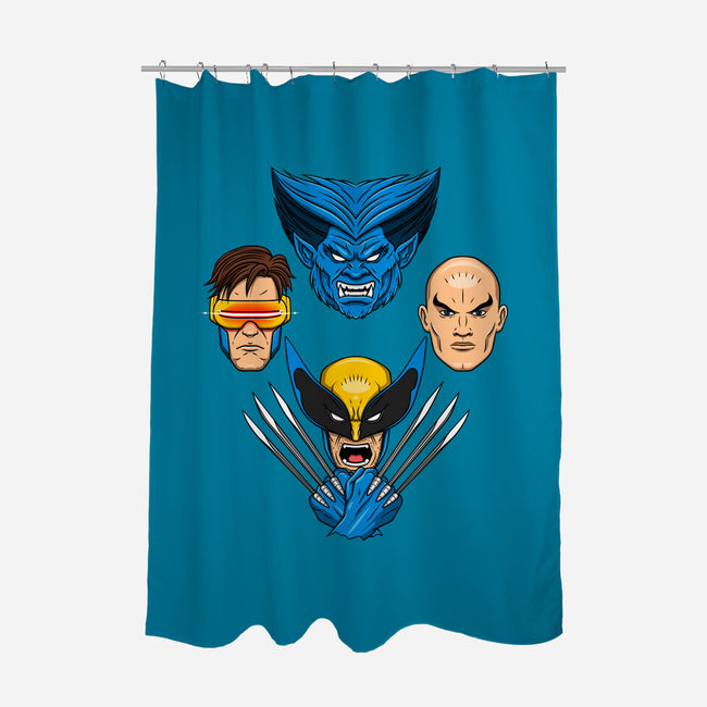 Mutant Rhapsody-None-Polyester-Shower Curtain-drbutler