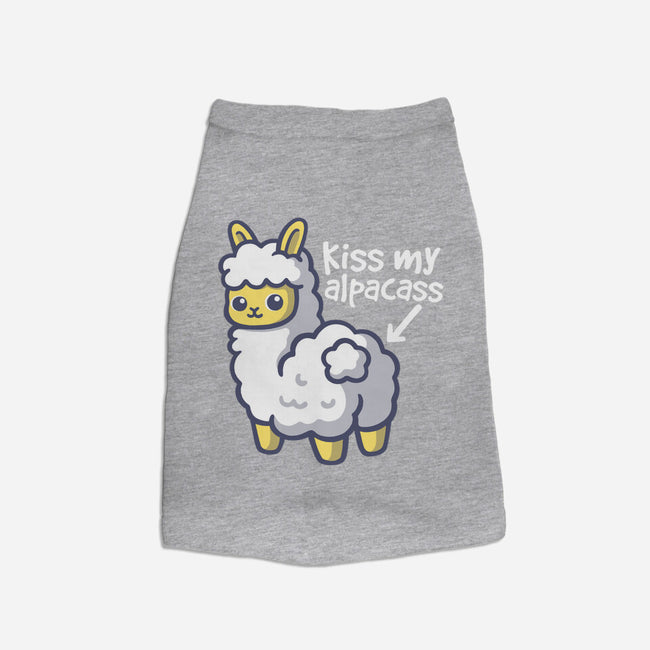 Kiss My Alpacass-Dog-Basic-Pet Tank-NemiMakeit