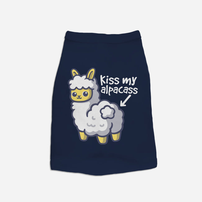 Kiss My Alpacass-Dog-Basic-Pet Tank-NemiMakeit