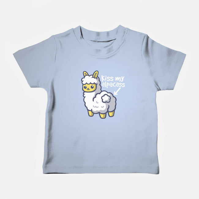 Kiss My Alpacass-Baby-Basic-Tee-NemiMakeit