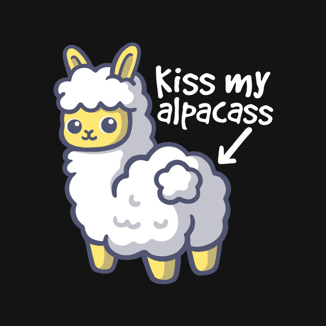 Kiss My Alpacass-Womens-Fitted-Tee-NemiMakeit