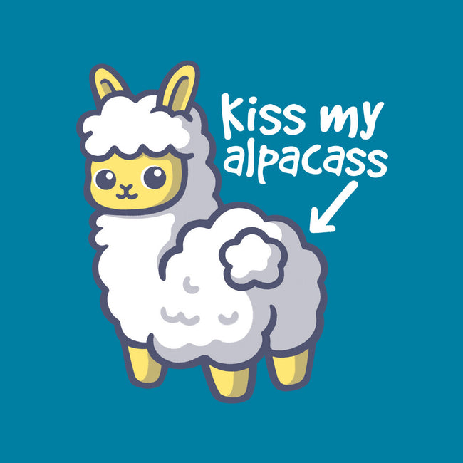 Kiss My Alpacass-None-Stretched-Canvas-NemiMakeit