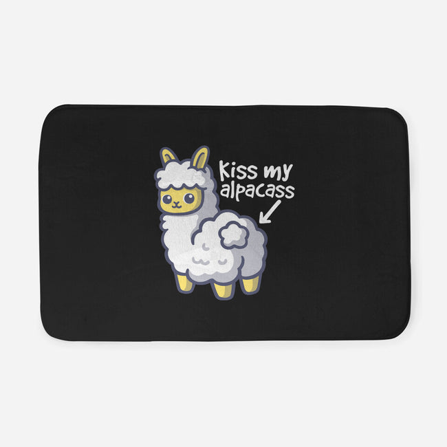 Kiss My Alpacass-None-Memory Foam-Bath Mat-NemiMakeit