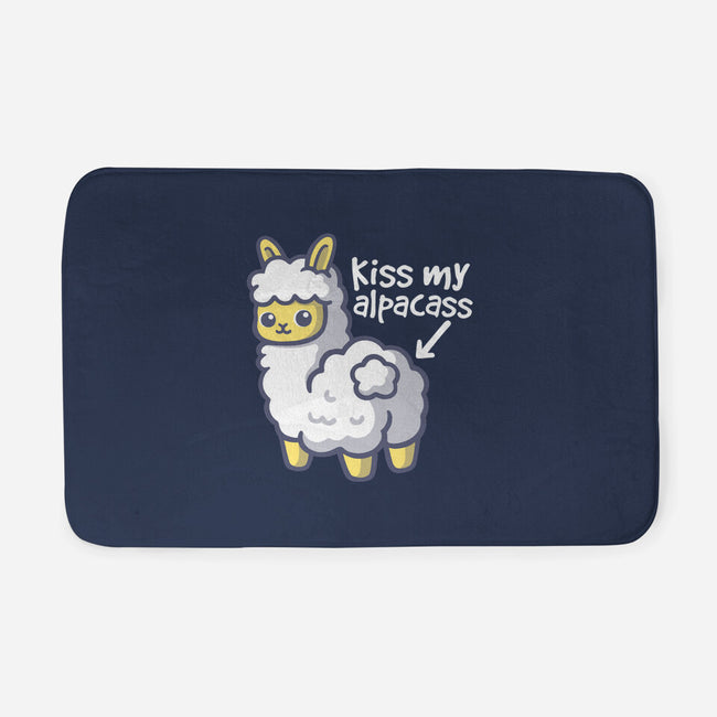 Kiss My Alpacass-None-Memory Foam-Bath Mat-NemiMakeit