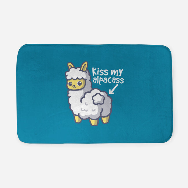 Kiss My Alpacass-None-Memory Foam-Bath Mat-NemiMakeit