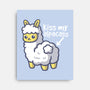 Kiss My Alpacass-None-Stretched-Canvas-NemiMakeit