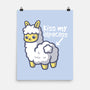 Kiss My Alpacass-None-Matte-Poster-NemiMakeit