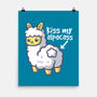 Kiss My Alpacass-None-Matte-Poster-NemiMakeit