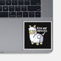 Kiss My Alpacass-None-Glossy-Sticker-NemiMakeit