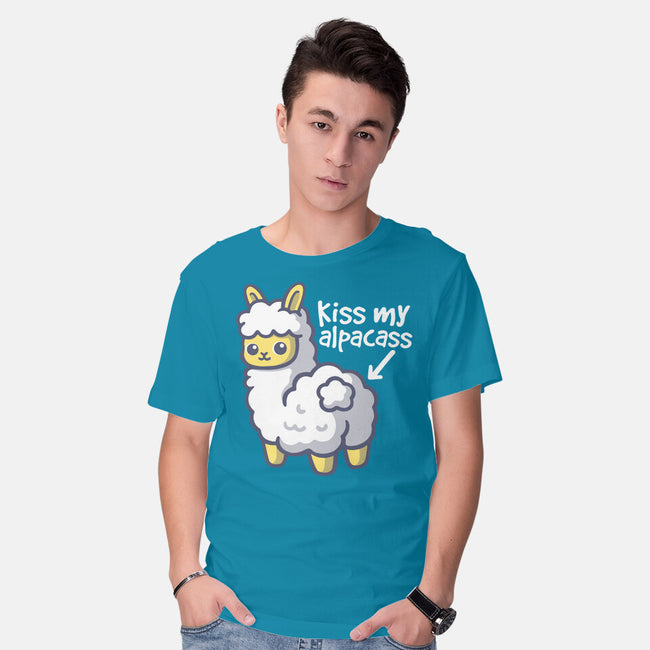 Kiss My Alpacass-Mens-Basic-Tee-NemiMakeit