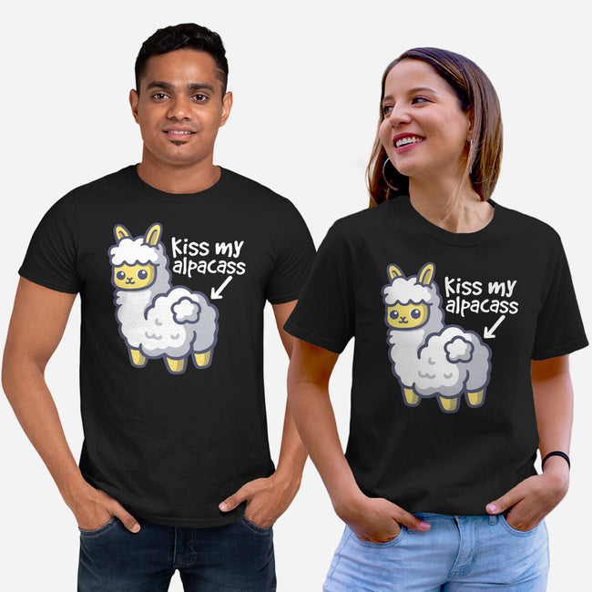 Kiss My Alpacass-Unisex-Basic-Tee-NemiMakeit