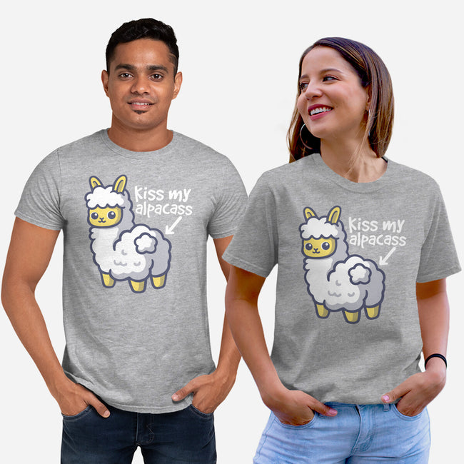 Kiss My Alpacass-Unisex-Basic-Tee-NemiMakeit