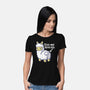 Kiss My Alpacass-Womens-Basic-Tee-NemiMakeit