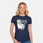 Kiss My Alpacass-Womens-Fitted-Tee-NemiMakeit