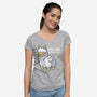 Kiss My Alpacass-Womens-V-Neck-Tee-NemiMakeit