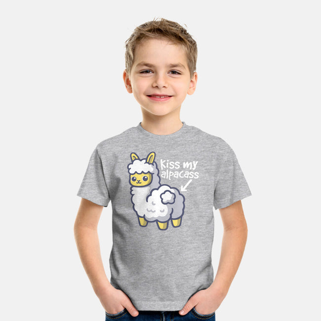 Kiss My Alpacass-Youth-Basic-Tee-NemiMakeit