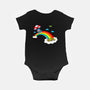 At The End Of The Rainbow-Baby-Basic-Onesie-Boggs Nicolas