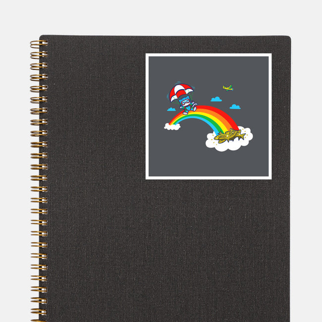 At The End Of The Rainbow-None-Glossy-Sticker-Boggs Nicolas