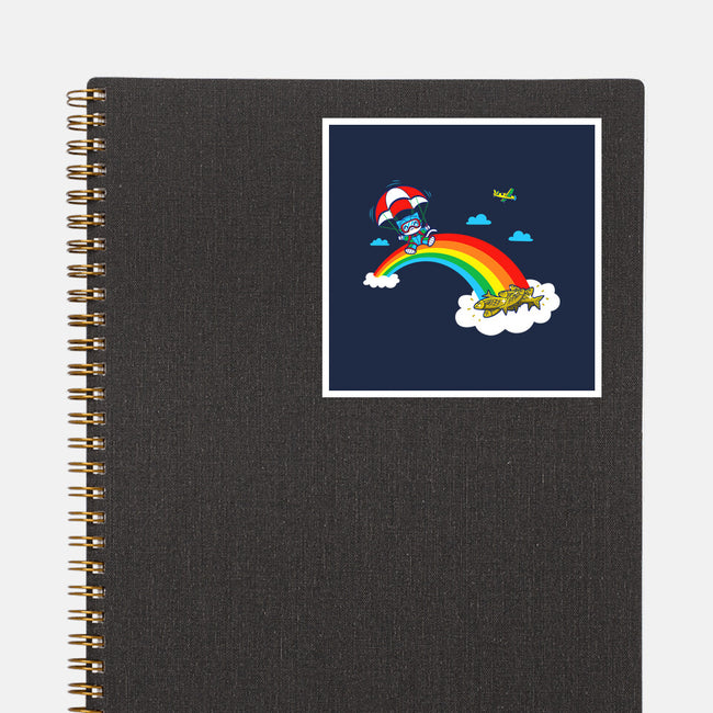 At The End Of The Rainbow-None-Glossy-Sticker-Boggs Nicolas