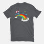 At The End Of The Rainbow-Womens-Basic-Tee-Boggs Nicolas