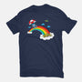 At The End Of The Rainbow-Unisex-Basic-Tee-Boggs Nicolas