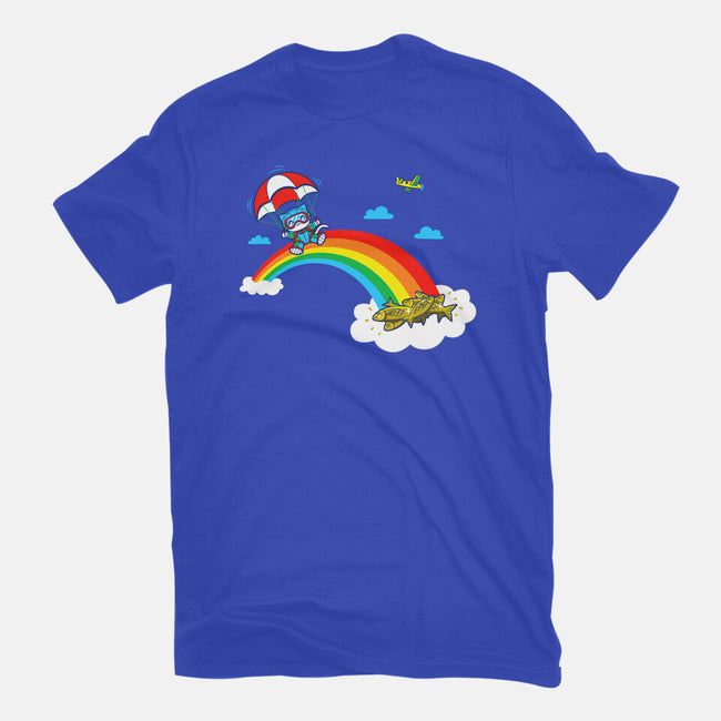 At The End Of The Rainbow-Unisex-Basic-Tee-Boggs Nicolas