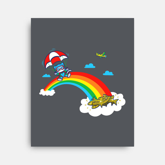 At The End Of The Rainbow-None-Stretched-Canvas-Boggs Nicolas