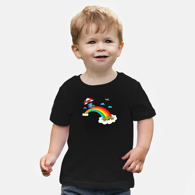 At The End Of The Rainbow-Baby-Basic-Tee-Boggs Nicolas