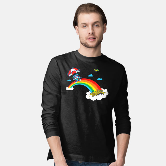 At The End Of The Rainbow-Mens-Long Sleeved-Tee-Boggs Nicolas