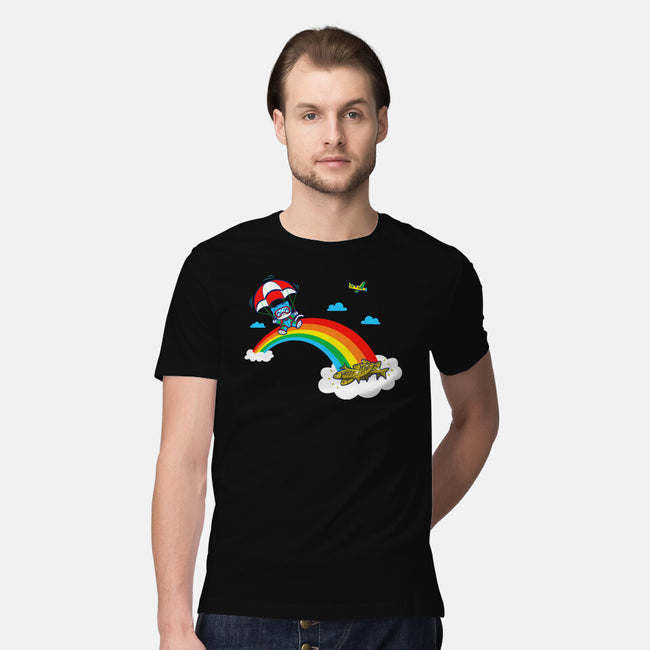 At The End Of The Rainbow-Mens-Premium-Tee-Boggs Nicolas