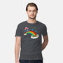 At The End Of The Rainbow-Mens-Premium-Tee-Boggs Nicolas