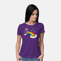 At The End Of The Rainbow-Womens-Basic-Tee-Boggs Nicolas