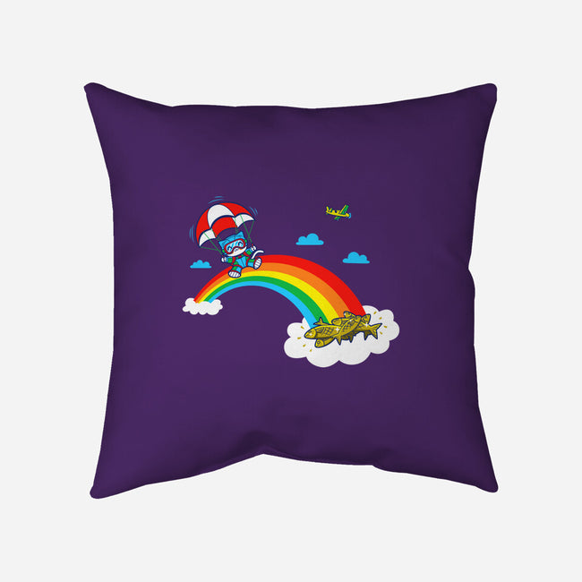 At The End Of The Rainbow-None-Removable Cover w Insert-Throw Pillow-Boggs Nicolas