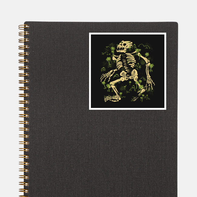 Primate Titan Fossils-None-Glossy-Sticker-estudiofitas