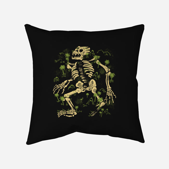 Primate Titan Fossils-None-Removable Cover-Throw Pillow-estudiofitas