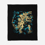 Kaiju Fossils-None-Fleece-Blanket-estudiofitas