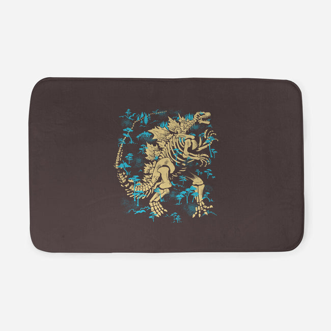 Kaiju Fossils-None-Memory Foam-Bath Mat-estudiofitas