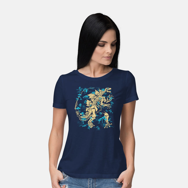 Kaiju Fossils-Womens-Basic-Tee-estudiofitas