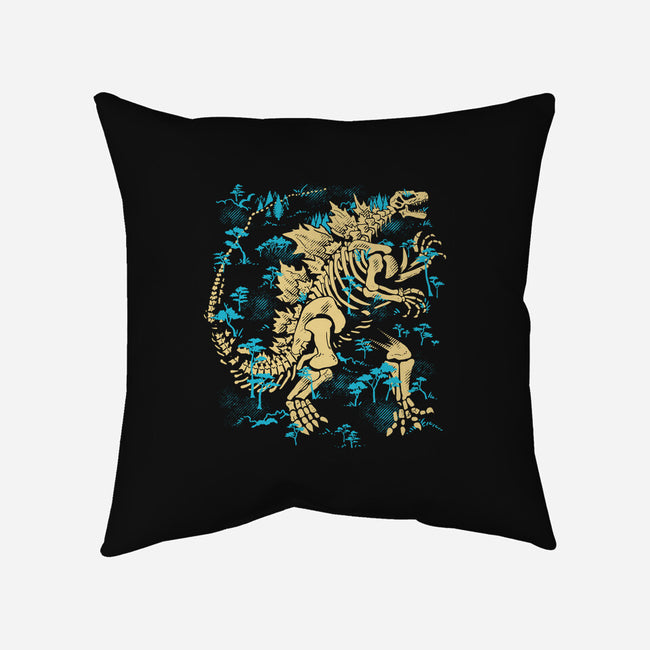 Kaiju Fossils-None-Removable Cover-Throw Pillow-estudiofitas