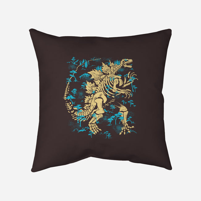 Kaiju Fossils-None-Removable Cover-Throw Pillow-estudiofitas