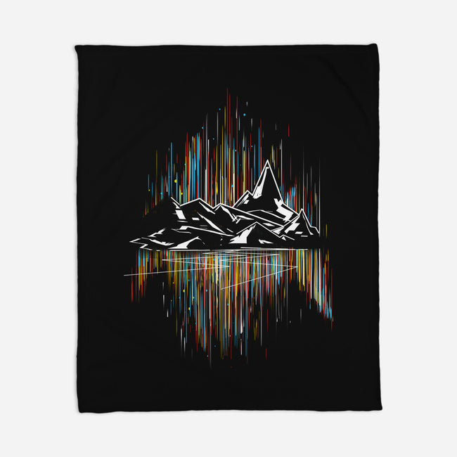 Borealis Road-None-Fleece-Blanket-kharmazero