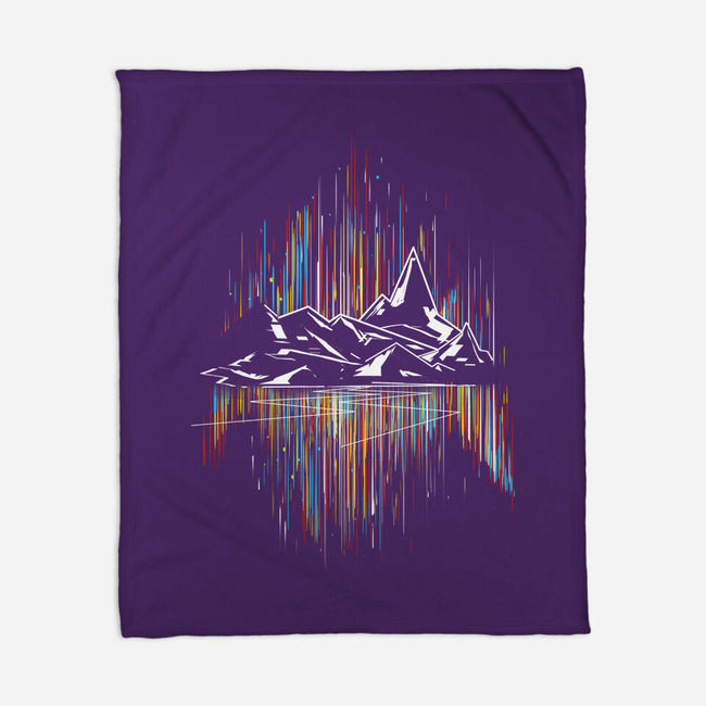 Borealis Road-None-Fleece-Blanket-kharmazero